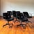 Charles Pollock Executive Chair (1963) Black Leather, 8 Available For Sale In Portland, OR - Image 6 of 12