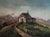 Ethevenon, Maria Zum Schnee Chapel, Oil on Canvas For Sale - Image 12 of 12
