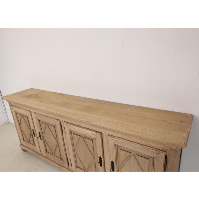 Vintage Oak Sideboard, 1930s For Sale - Image 15 of 18