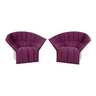 Set of Vintage French Love Seats by Inga Sampe for Ligne Roset, 1980 For Sale