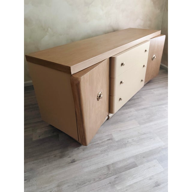 1950s Organic Modern Art Deco/Mid Century Sideboard Buffet-Dresser For Sale - Image 9 of 18