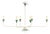 Ava 6-Light Chandelier by Lowcountry Originals For Sale