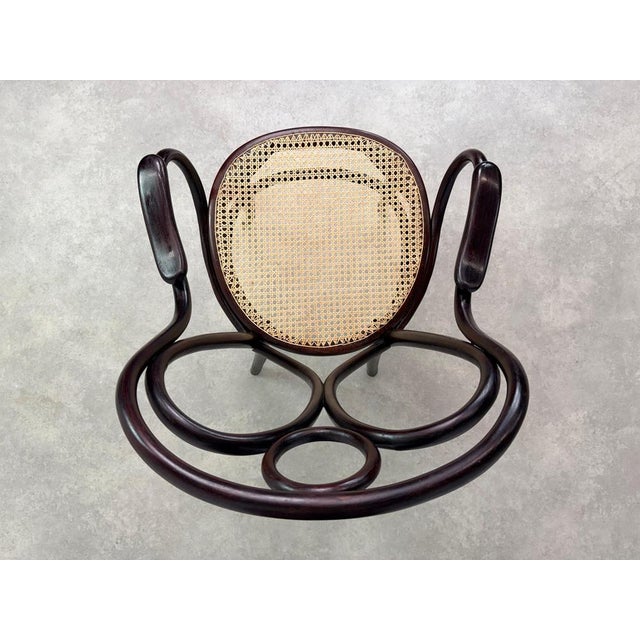 Thonet Nr.19 Angel Back Armchair in Bentwood attributed to Thonet, 1890s For Sale - Image 4 of 14
