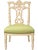 Late 20th Century Irish Chippendale Revival Painted Ribbon-Back Dining Chairs – Set of 6 A slightly more search-friendly...
