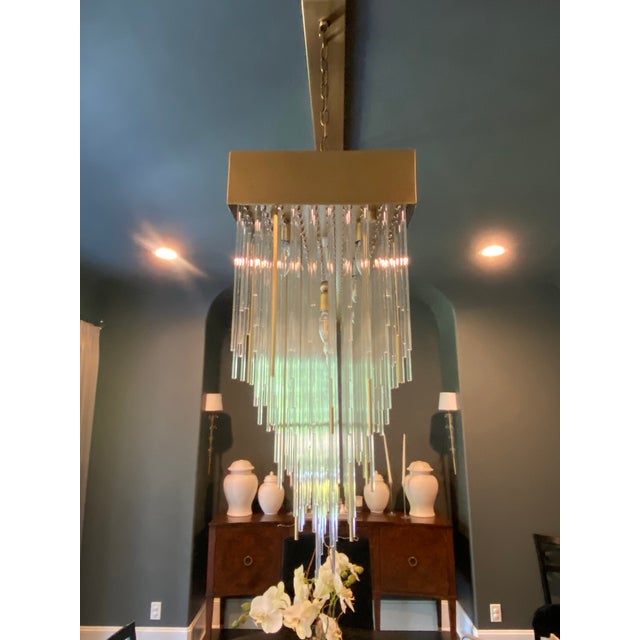 Restoration Hardware Cascada Chandelier Chairish