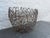 Mid-Century Modern Brutalist Style Wired Metal Bowl Basket Catch All Birds Nest Bertoia Falkenstien For Sale - Image 3 of 5