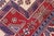 Shabby Chic Tribal Shirwan Red/Beige Wool Rug - 4'7''x6'2'' For Sale - Image 4 of 10