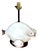 Italian Pottery Fish Lamp by Ivo De Santis for Gli Etruschi, Florence, Large For Sale