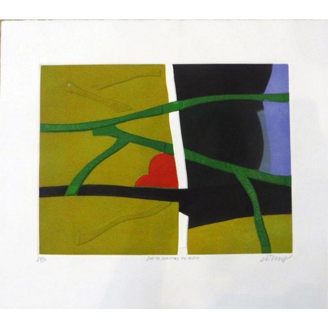 Engraving, 1982 Handsigned by the artist in pencil and numbered 28/30 Publisher : Association française des amateurs...