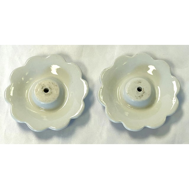 Vintage Victorian Style Porcelain Curtain Tiebacks- a Pair For Sale - Image 10 of 12