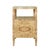 Contemporary Matthew Izzo Home Roscoe Burlwood Two Drawer Side Table For Sale - Image 3 of 5