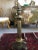 1900 Neoclassical Brass Pillar Fireplace Andirons - a Pair For Sale In Minneapolis - Image 6 of 13