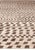 Modern Moroccan-Inspired Checkered Wool Rug in Ivory and Brown by Doris Leslie Blau Size: 4'5" × 6'7" (134 × 200 cm)....