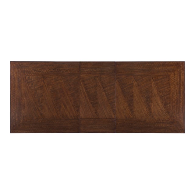 Traditional Century Furniture Manning Rectangular Dining Table For Sale - Image 3 of 6