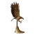 Vintage Brass Eagle Sculpture For Sale