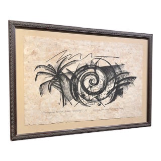 1990s Margot Voorhies Thompson Signed Lithograph 1994 Portuguese Dance 1/11 For Sale