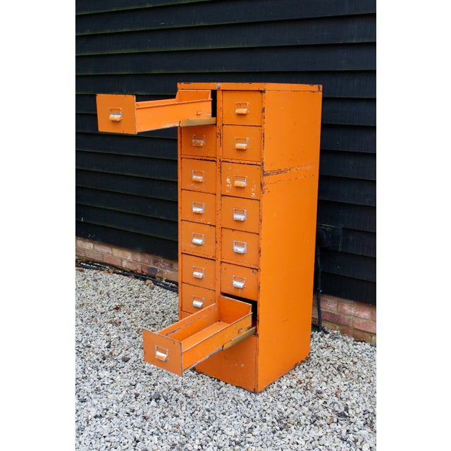 Vintage Industrial Storage Draws, 1960s For Sale - Image 9 of 11
