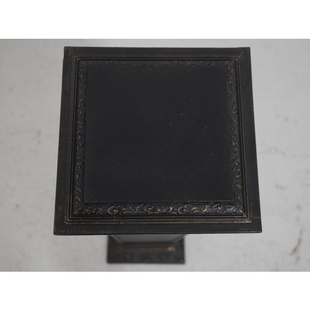 Pair of Decorative Display Pedestal Plant Stands For Sale - Image 4 of 10