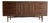 Broyhill Sculptra Mid-Century Modern 9 Drawer Lowboy Dresser | Dark Walnut Refinish | 1960s, Attributed For Sale