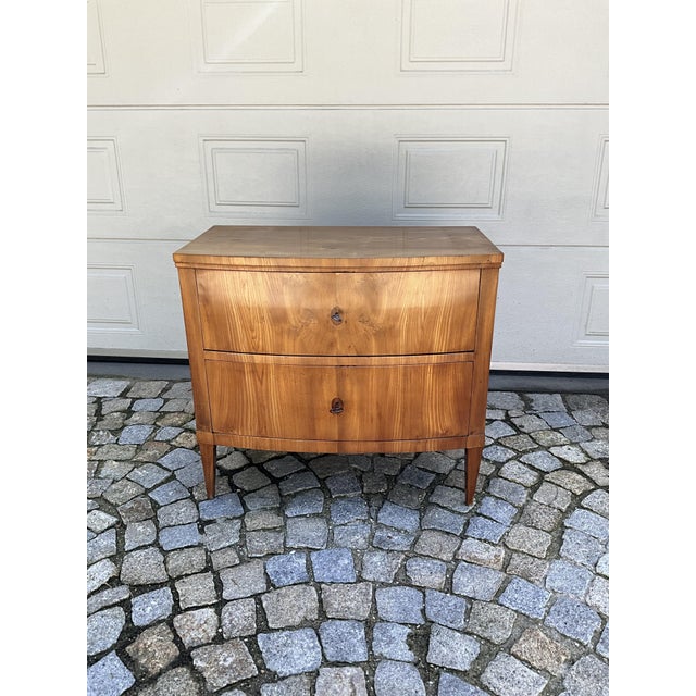 Biedermeier Chest of Drawers in Ash, 1820s For Sale - Image 4 of 18