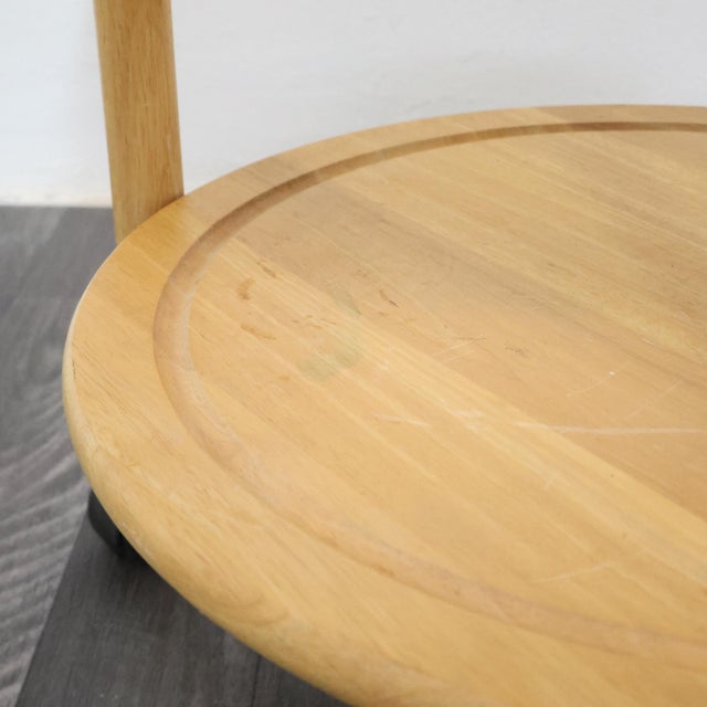 Wood Danish Bar Cart attributed to Jens Harald Quistgaard, 1970s For Sale - Image 7 of 11
