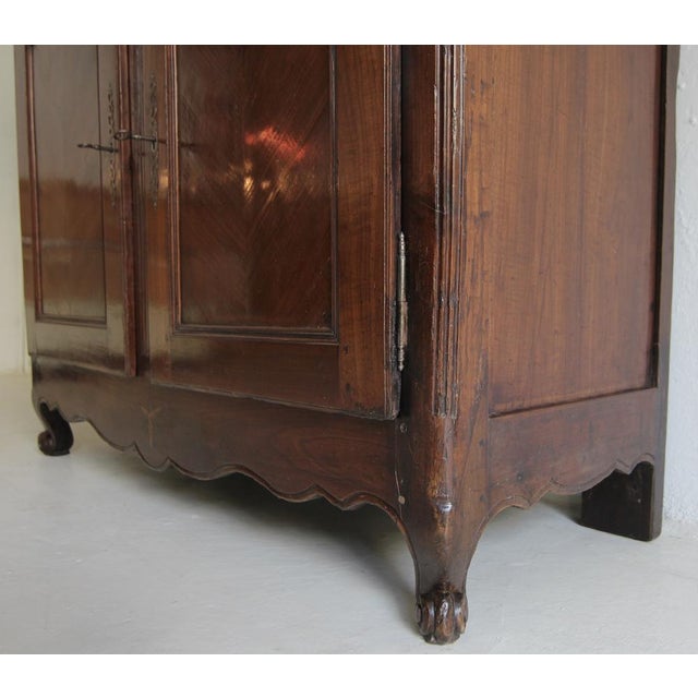 19th Century French Provincial Cherrywood Cabinet For Sale - Image 15 of 18