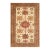 Rustic Super Kazak Beige/Rust Wool Rug - 5'6'' X 8'0'' For Sale
