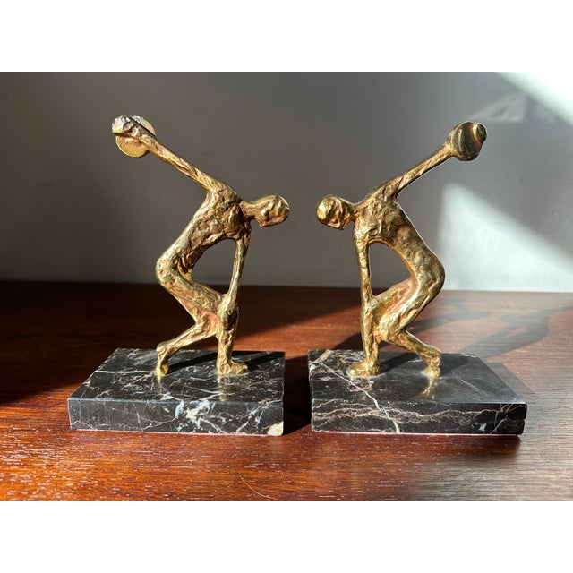 Vintage Brutalist Bookends, 1970s, Set of 2 For Sale - Image 6 of 17