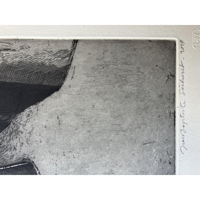 Jean-Baptiste Secheret, Still Life at the Alcurza, 2019, Etching For Sale - Image 4 of 6