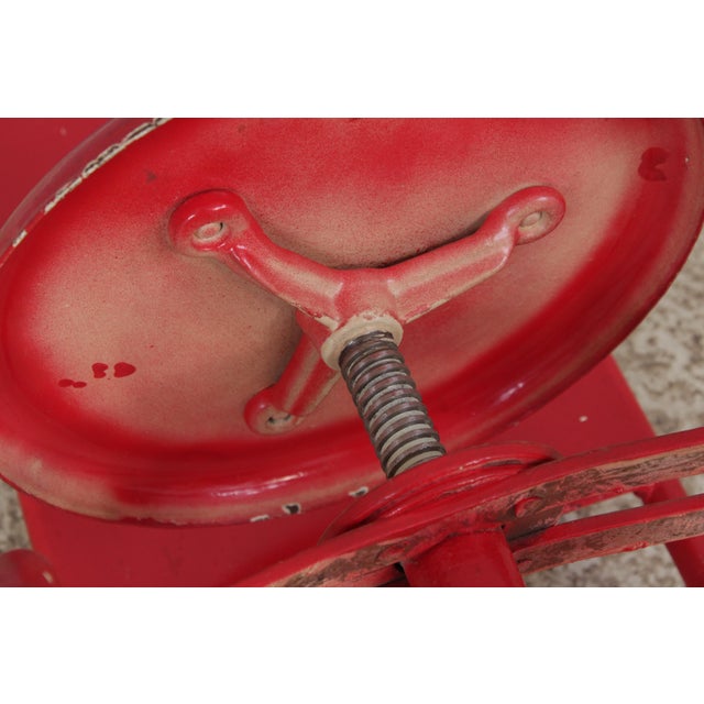 Charney Industrial Metal Chair Sculpture Seat For Sale - Image 15 of 15