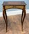 2000 - 2009 French Louis XV Revival Marquetry Side Tables with Inlay, Set of 2 For Sale - Image 5 of 5
