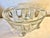 Beautiful vintage 1930's Art Deco style heavy footed pressed glass serving or centerpiece bowl, made by Sklo Union Factory...