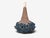1970s 1979 Mid-Century Modern Hanne Stentøj, Large Brutalist Table Lamp, Blue Stoneware For Sale - Image 5 of 12