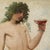 G. Muzzioli, Drunk Bacchus, 19th Century, Oil on Canvas, Framed For Sale - Image 3 of 12