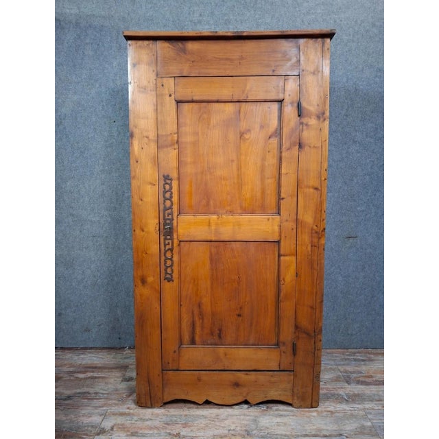18th Century Rustic Wardrobe in Fir For Sale - Image 12 of 12