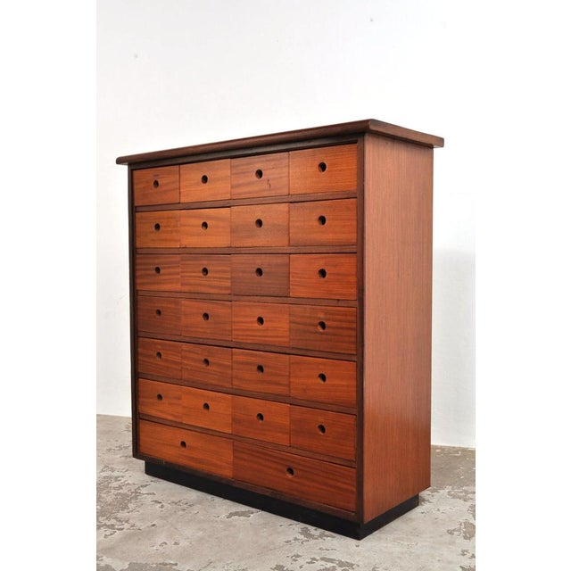 Vintage Mahogany Chest of Drawers, 1930s For Sale - Image 4 of 9