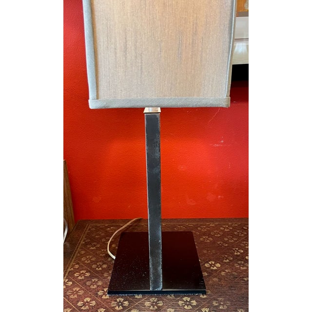 Chapman Contemporary Bronze Slab Lamps. Pair. For Sale In Tampa - Image 6 of 16