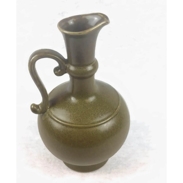 Green Antique Chinese Tea Glaze Vessel For Sale - Image 8 of 8