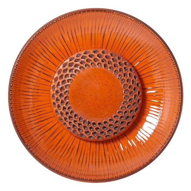 Red Flower Wall Lamp in Ceramics, 1960s For Sale - Image 12 of 12