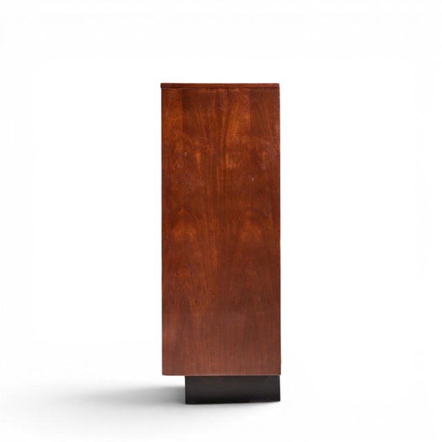 Mid 20th Century Witco Style Pulaski Oceanic Mid Century Highboy Armoire For Sale - Image 5 of 8
