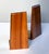 Mid-Century Modern German Bookends in Walnut and Brass, 1960s, Set of 2 For Sale - Image 12 of 12