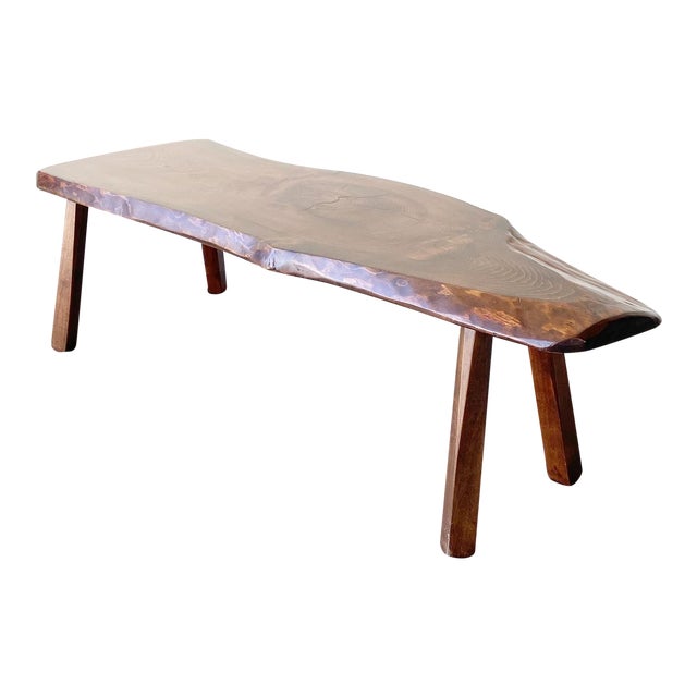 Mid Century Modern Live Edge Coffee Table Chairish