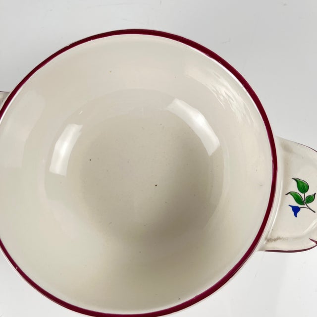 Vintage Streetlight Bowl with Handle from KG Lunéville, 1950s For Sale - Image 3 of 10