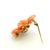 Italian Carved Coral & Diamond 18k Gold Flower Brooch Pendant, Circa 1970 For Sale In Miami - Image 6 of 13
