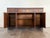 Vintage 1940's Art Deco Walnut and Brass Credenza For Sale - Image 9 of 18
