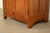 Stickley Roycroft Mission Oak Arts & Crafts Chafing Dish Stand or Side Cabinet With Leaded Glass For Sale - Image 10 of 15