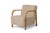 Not Yet Made - Made To Order Sheepskin Arch Lounge Chair by Mazo Design For Sale - Image 5 of 6
