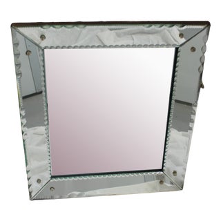 Venetian Rectangular Wall Mirror For Sale