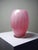 Glass Small Blown Vase in Twisted Pink Opaline Glass, 1960s For Sale - Image 7 of 12