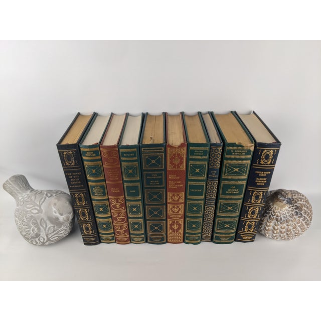 Vintage International Collectors Library Gilt-Bound Classics – Set of 10 For Sale - Image 9 of 17